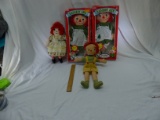 Vintage Collectable Raggedy Anne Dolls