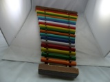 Vintage 1950'-60's Color Chime Xylophone 18 Note in Box