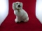 Chelsea House White Comfort Dog Figurines