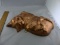 Vintage Copper Cat Shaped Jello Mold - O.D.I. Made In Korea