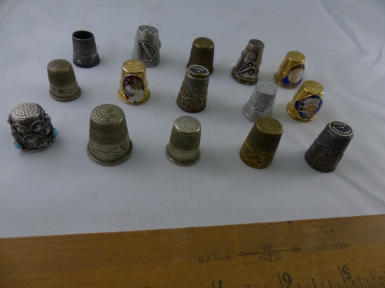 Vintage Collectable Thimbles