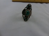 2 Turquoise And Silver Rings