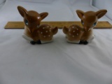 Set Of Fawn Deer Salt And Pepper Shakers