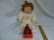 Waiting For Santa Porcelain Collector Doll The Danbury Mint Company Crafted In Tiawan