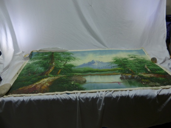 C.W. Lai, Land Scape Oil Painting