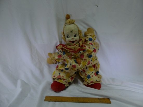 Old Fashion Clown Doll