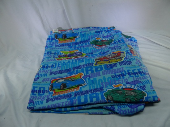 Hot Wheels Twin Size Bed Sheets