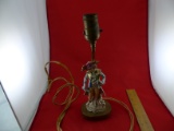 Lamp With Renaissance Figurine 12
