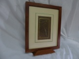 18th Century Holyquran Manuscript Leaf, Framed 9