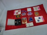 Vintage Antique Pins And Medals