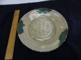 1950's Studio Pottery With Poem Plate