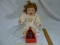 Waiting for Santa Porcelain Collector Doll The Danbury Mint Company Crafted in Tiawan