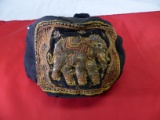 Waist Fanny Pack, With Embroidered Elephant On Front