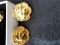 Vintage Chanel Flower CC Clip-On Earrings