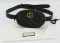 Gucci GG Marmont Matelasse Leather Black Belt Bag