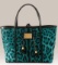 Dolce & Gabbana Women's Green Miss Escape Denim Leopard