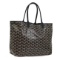 Vintage Goyard Saint Louis PM Tote Bag: Black