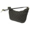 Vintage Gucci GG Pattern Handbag: Black