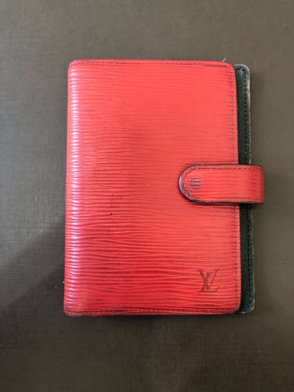 Louis Vuitton Agenda/Notepad Holder - Red