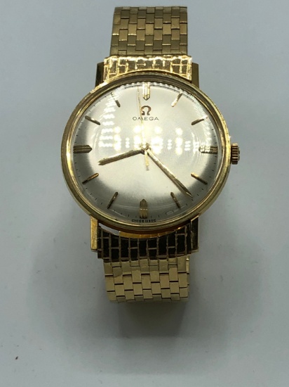 Omega Solid Gold Ladies Watch