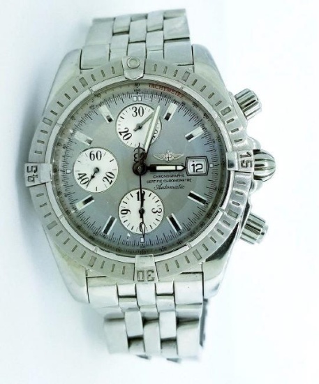 Breitling Chronomat Evolution A13356 Stainless Watch