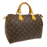 LOUIS VUITTON SPEEDY 30 HAND BAG MONOGRAM CANVAS