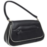 Vintage Prada Handbag: Black & White