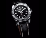 Women's Breitling Black Galactic 36 Automatic Watch