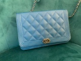Chanel quilted classic flap boy