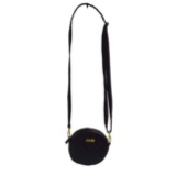 Vintage Gucci GG Pattern Cross Body Round Shoulder Bag: