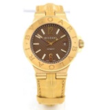 Bulgari Diagono DG 40 G 18k Solid Yellow Gold 40mm