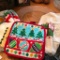 Lot of Christmas/Holiday Towels, Potholders, and Platter