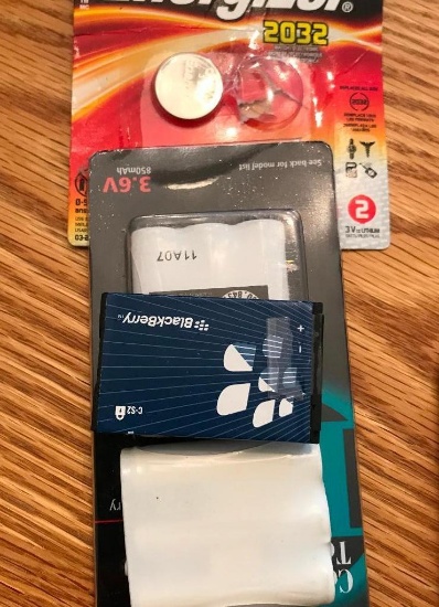 Lot of Misc New Batteries