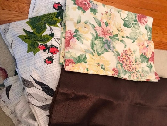 Lot of Miscellaneous Curtains