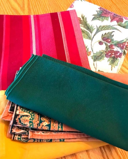 Lot of Misc Placemats and Napkins