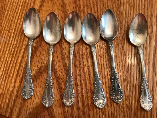 Rogers Bros 1847 A1 lot of 6 teaspoons silver plate