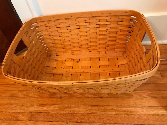 Longaberger Laundry Basket