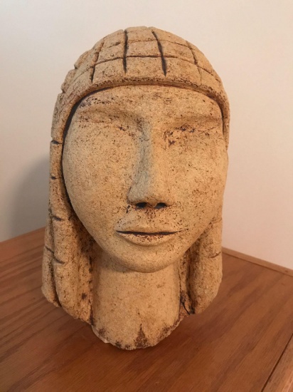 Egyptian Head Statue