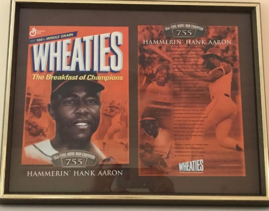 Hank Aaron all time home run champion collectible