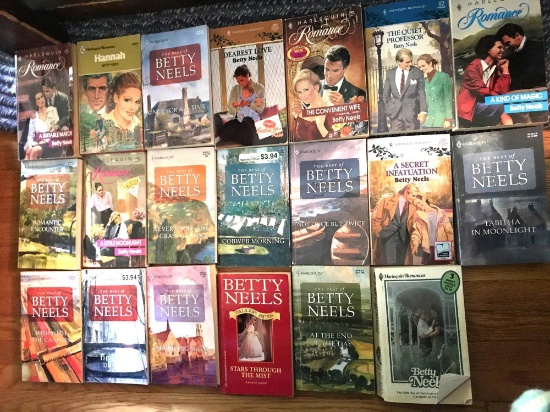 20 + Betty Neels Harlequin Romance Novels
