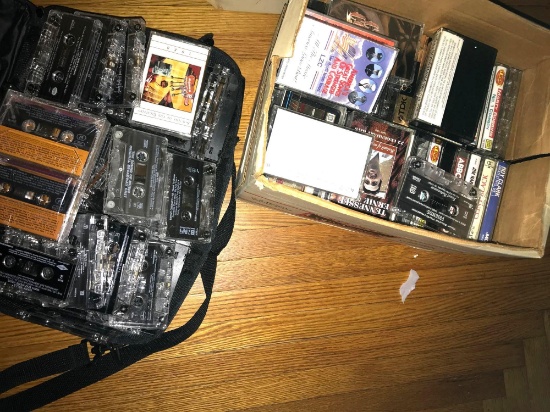 Large Lot of Cassette Tapes