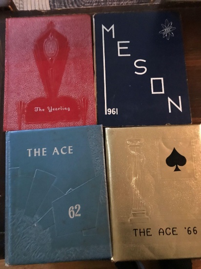 Lot of 4 Amanda Clearcreek High School Year Books