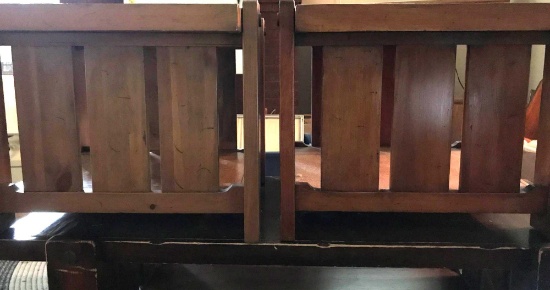 Pair of Solid Wood end tables