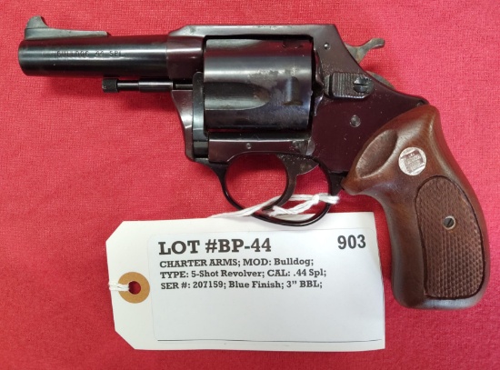 Charter Arms Corp Bulldog Ser #207159 Revolver 44 Spl