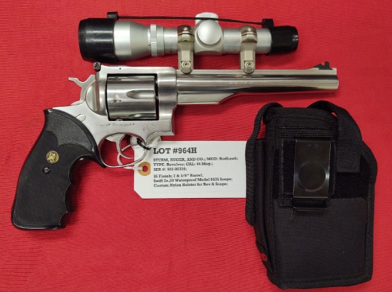 Sturm, Ruger, and Co. Redhawk Ser #502-80310 Revolver 44 Mag