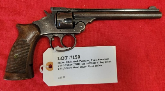H&R Mod Premier 32 S&W Cal Revolver