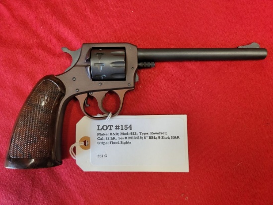 H&R Mod 922 22LR Revolver