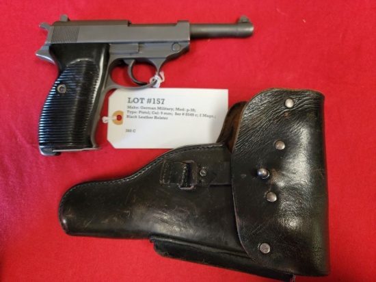 German Military Mod P-38 9mm Pistol