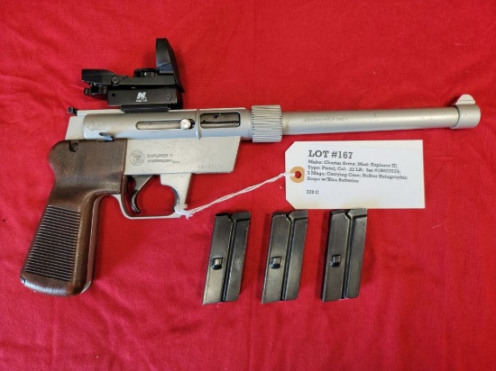 Charter Arms Model Explorer II 22LR Pistol