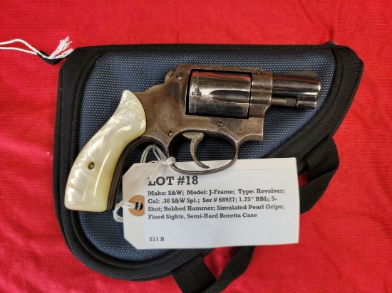 S&W J-Frame 38 S&W Spl Revolver